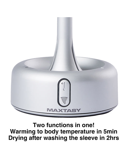Maxtasy Warming & Drying Dock - Compatible w/Suction Master, Stroke Master & Vibration Master by Maxtasy