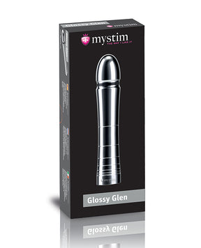 Mystim Glossy Glen e-Stim Aluminum Dildo by Mystim