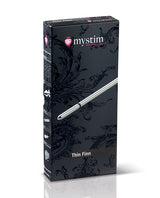 Mystim Thin Finn eStim Urethral Sound - Silver by Mystim
