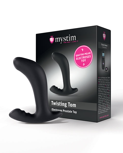 Mystim Twisting Tom - with e-stim - Black by Mystim