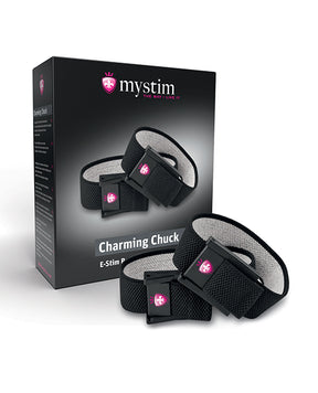 Mystim Charming Chuck - Strap Set of 2 with 2mm Adaptor by Mystim