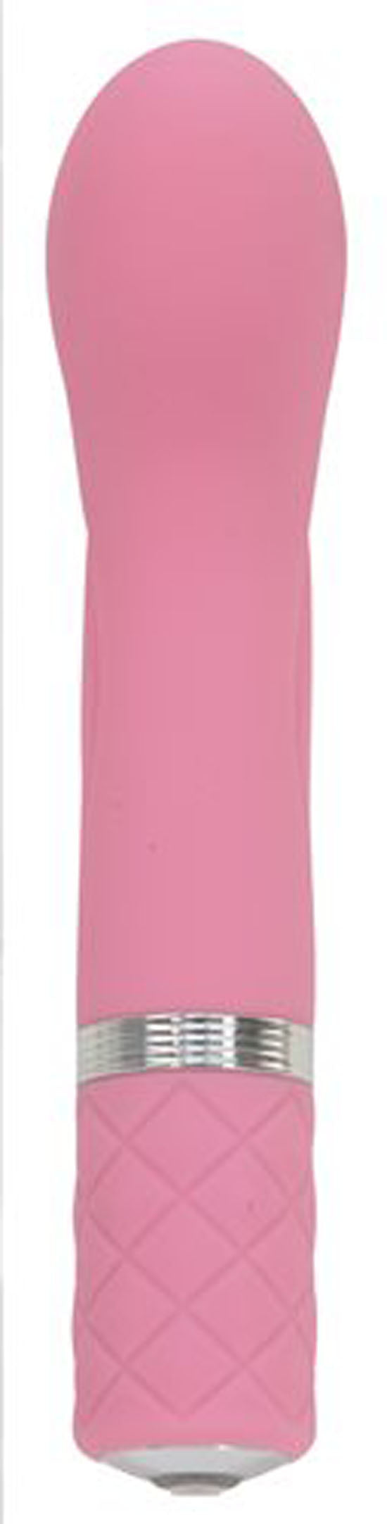 BMS Factory Pillow Talk Racy Pink Mini Rechargeable Vibrator - BMS-26916