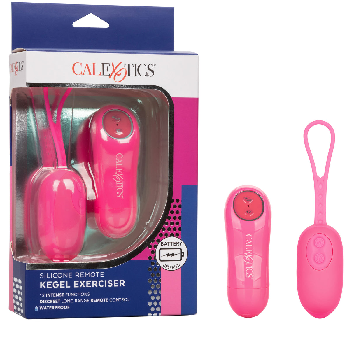 CalExotics Silicone Remote Control Kegel Exerciser - SE2931603