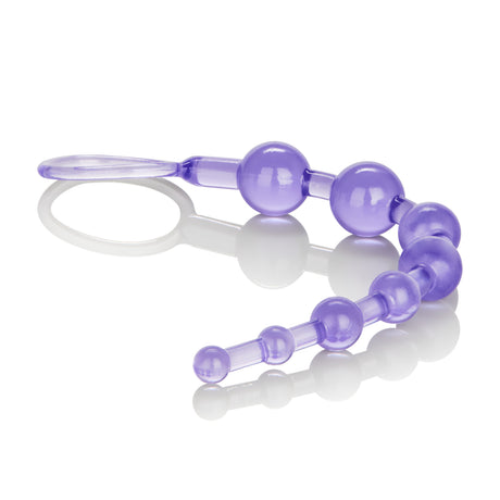 Anal 101 Intro Beads - Purple by CalExotics