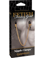Fetish Fantasy Gold Chain Nipple Clamps - Gold by Pipedream