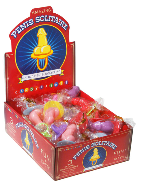 Amazing Penis Solitaire - 30 Piece Display by Little Genie