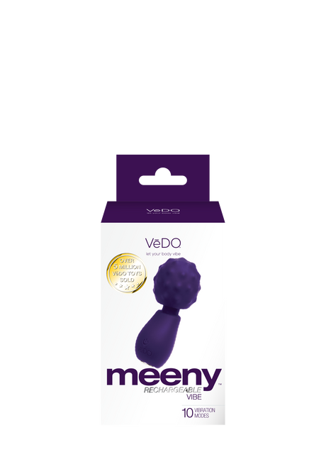 VeDO Meeny Rechargeable Extra Mini Wand — Purple - VI-W0313