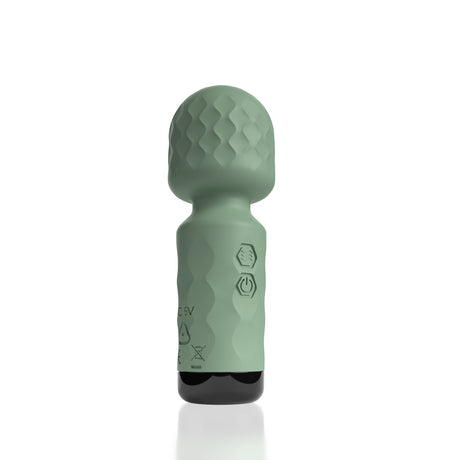 Screaming O Winny Rechargeable Mini Wand — Sage Green, 5.75" - SO-ACW-SG