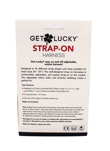 Get Lucky Strap-on Harness - Black