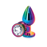 nsnovelties Rear Assets Anal Plug — Multicolor Medium - NSN0960-21
