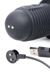 Power Pounder Vibrating and Thrusting Silicone Dildo by XR Brands