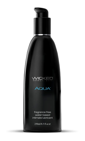 Wicked Sensual Care Aqua Water-Based Lubricant, 8.5 fl oz - WS-90108