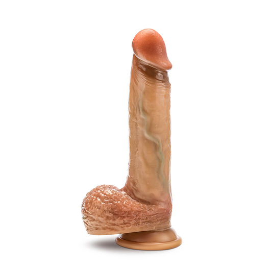Blush Renaissance Raphael 9.5 Inch Sliding Foreskin Dildo — Tan - BL-33403
