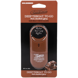 Doc Johnson GoodHead Deep Throat Spray To-Go, Double Chocolate (.30 fl oz) - DJ1366-26-CD