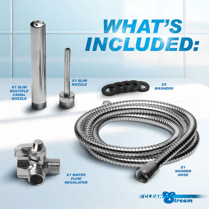 Metal Deluxe Shower System by XR Brands