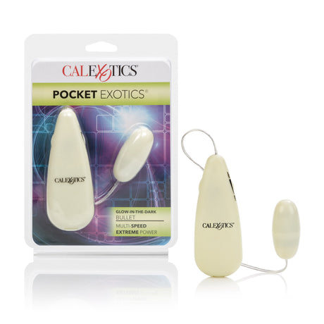 CalExotics Glow-in-the-Dark Pocket Vibrating Bullet - SE1101102