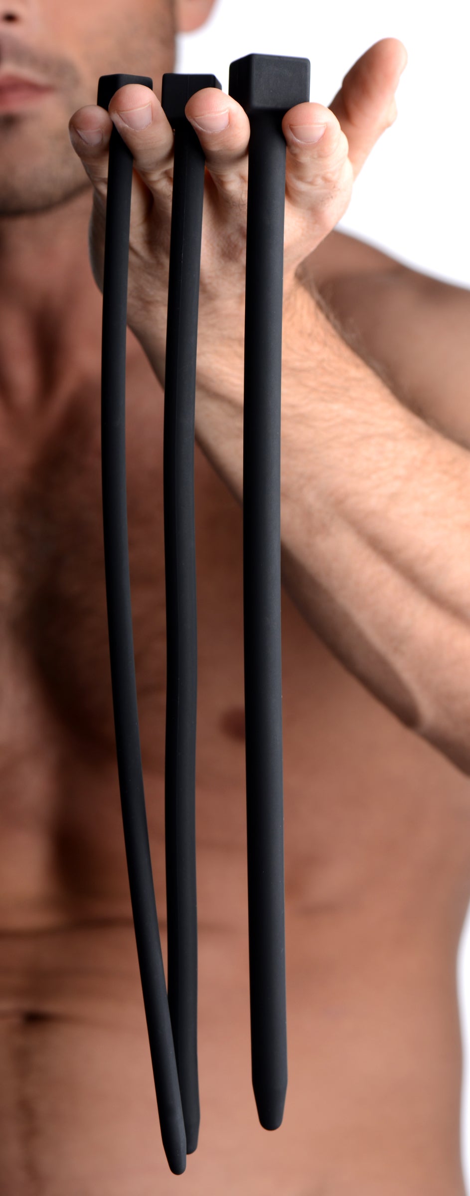 Master Series Bolted Deluxe XL Urethral Sound Set - Black by XR Brands
