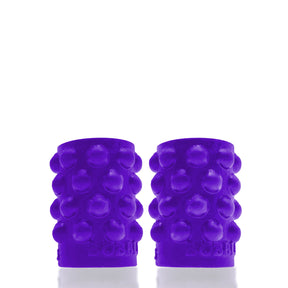 Oxballs Bubbles Nipsuckers — Eggplant Silicone Nipple Suckers - OX-1923-EGPREG