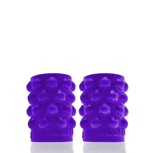 Oxballs Bubbles Nipsuckers — Eggplant Silicone Nipple Suckers - OX-1923-EGPREG