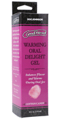 Doc Johnson GoodHead Warming Oral Delight Gel, Cotton Candy — 4 fl oz - DJ1361-15-BX