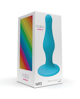 Nobu Rainbow Large Silicone Plug - Blue by Nobu