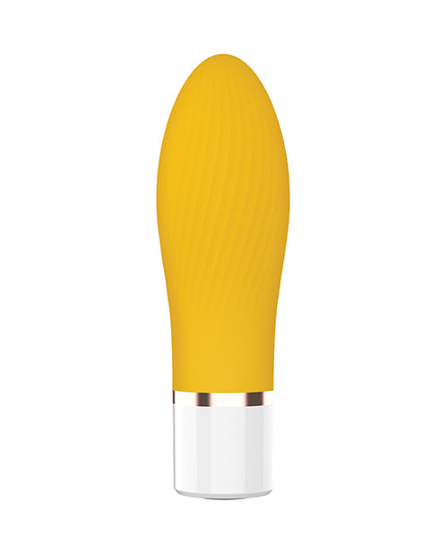 Nobu Mini Suba Ribbed Bullet Vibrator - Yellow