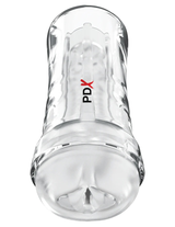 Pipedream Wet Pussies Self-Lubricating Stroker, Frosted (8.3 in) - PDRD440-20