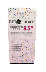 8.5" Confetti Cock