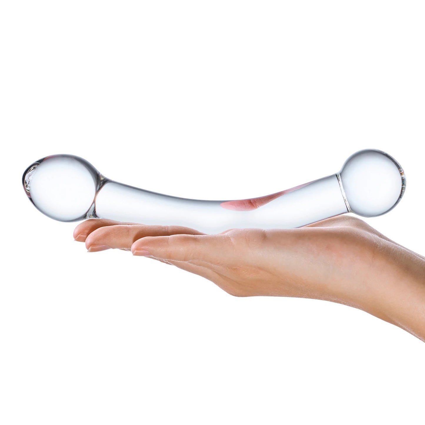 7 Inch Curved Glass G-Spot Stimulator by Electric Novelties