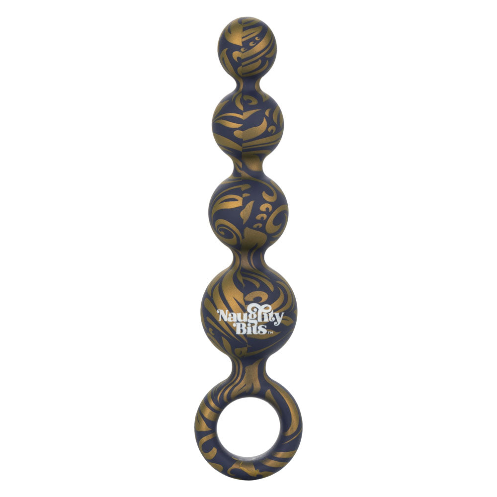 "Naughty Bits Butt Balls Silicone Booty Beads SE4410453"