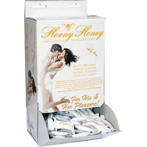 Hott Products Horny Honey Arousal Cream — 144 Pillow Pack Display - HP-2672