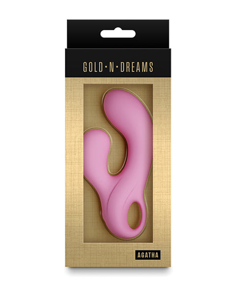 Gold n Dreams Agatha - Rose Quartz by Gold-N-Dreams