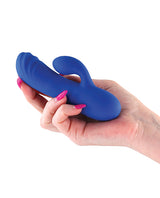 Gold-N-Dreams Sabrina Rabbit Vibrator — Sapphire