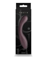 Desire Pure Petite Rechargeable Vibrator — Brown