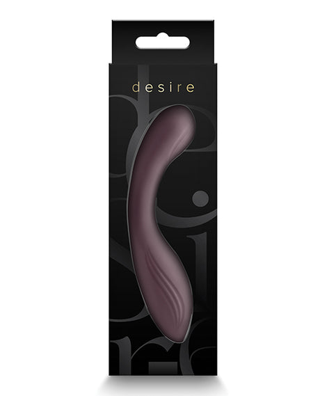 Desire Pure Petite Rechargeable Vibrator — Brown