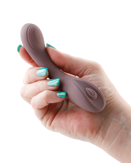 Desire Pure Petite Rechargeable Vibrator — Brown
