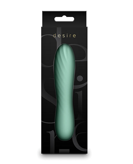 Desire Destiny Textured Rechargeable Compact Vibe — Mint