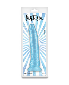 Fantasia Upper 7" Dildo - Turquoise by Fantasia