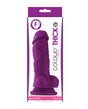 Colours Pleasures Thick 5" Dildo - Purple by Colours
