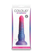 Colours Stacked 6" Dildo - Pink/Blue by Colours