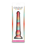 Colours Stacked 9" Dildo - Red/Gold by Colours