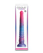 Colours Stacked 12" Dildo - Pink/Blue by Colours