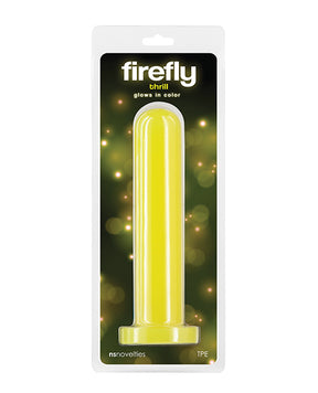 Firefly Thrill Glow in the Dark Dildo - Large - Yellow by Firefly