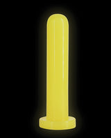 Firefly Thrill Glow in the Dark Dildo - Large - Yellow by Firefly
