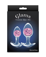 Cosmic Glams 2 pc Plug Kit - Pink by Cosmic Glams