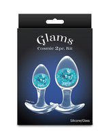 Cosmic Glams 2 pc Plug Kit - Blue by Cosmic Glams