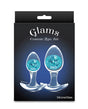 Cosmic Glams 2 pc Plug Kit - Blue by Cosmic Glams