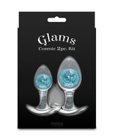 Cosmic Glams 2 pc Plug Kit - Blue by Cosmic Glams