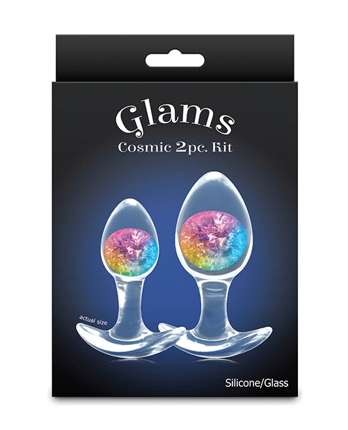 Cosmic Glams 2 pc Plug Kit - Rainbow by Cosmic Glams