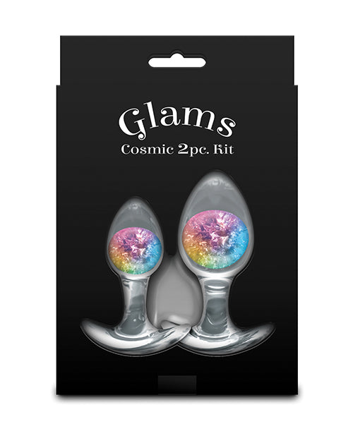 Cosmic Glams 2 pc Plug Kit - Rainbow by Cosmic Glams